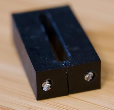 Original Bracket — Shear Failure